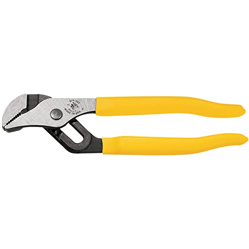 Klein Tools D5026 Pump Pliers Dipped 6Inch Tongue and Groove Yellow