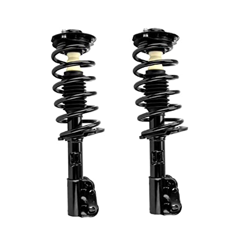KAX Front Struts Fit For Equinox 2007 2008 2009 2010 Fit For vue 2008 2009 2010 Front Struts Quick Complete Suspension Shocks with Coil Spring Assemblies 172527 172526 Full set of 2 SAA079