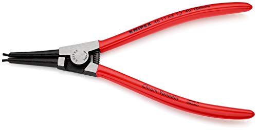 KNIPEX Tools  Circlip Pliers External Straight 1 37643 1516 Shaft Dia (4611A3)