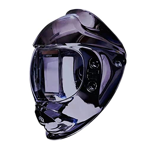 Tekware Auto Darkening Welding Helmet with Ultra Large Viewing Screen True Color Welding Hood 4 Arc Sensor Welder Helmet Lightweight Welding Mask for TIG MIG ARC Grinding1112 Optical Clarity