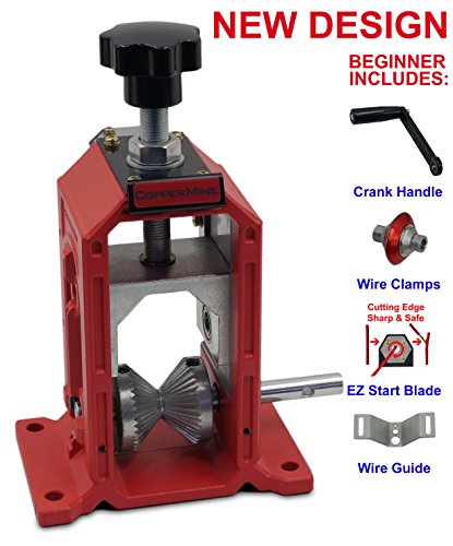 New Manual Copper Wire Stripping Machine Cable Wire Stripper Hand Crank Operated